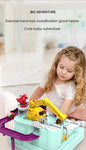 Racing Rail Car Model Educational Toy