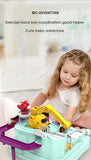 Racing Rail Car Model Educational Toy
