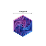 3D Printing Fractal Irritable Hexagon Toy