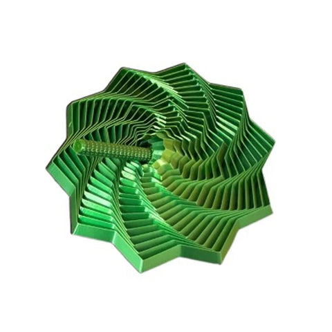 Fidget Star 3D Printed with Handles Fractal Fidget