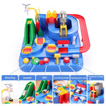 Racing Rail Car Model Educational Toy