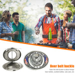 Portable Metal Belt Bottle Holder Beer