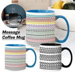 Hidden Message Text - Heat Sensitive Color Changing mug