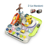 Racing Rail Car Model Educational Toy