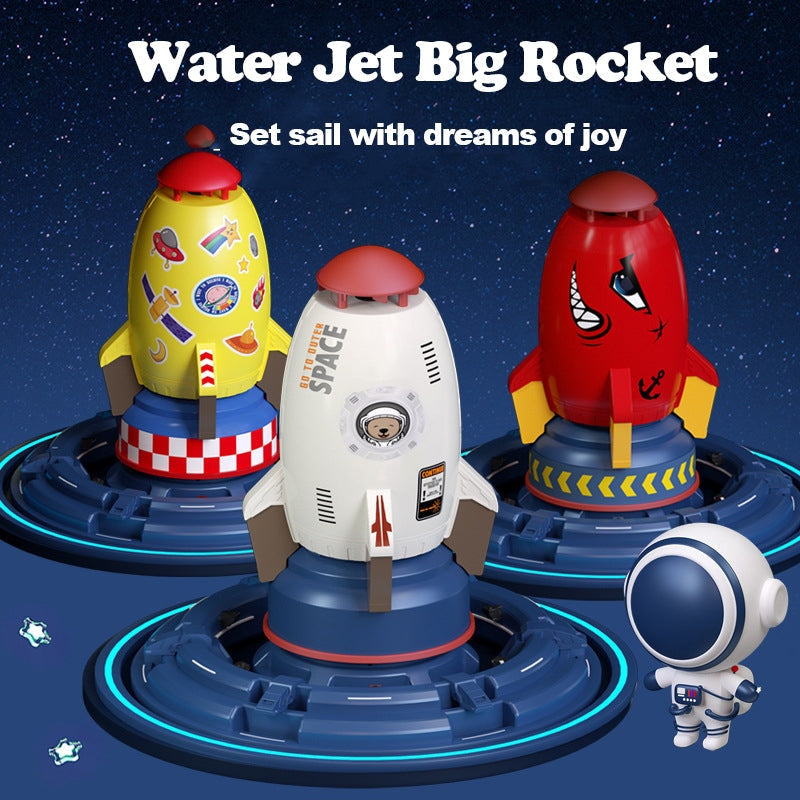 Water Rocket Toy for the Garden