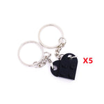 Key Ring Heart Blocks Building Blocks Accessories Keychain