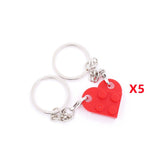 Key Ring Heart Blocks Building Blocks Accessories Keychain