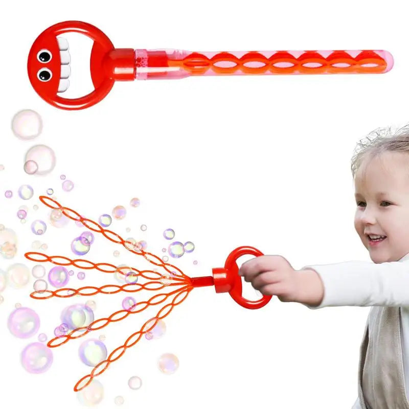 Smile & Blow: Handheld Bubble Wand for Kids