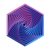 3D Printing Fractal Irritable Hexagon Toy