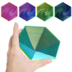 3D Printing Fractal Irritable Hexagon Toy