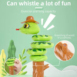 Twisted Balance Swinging Snake Whistle Toy Whistling Twister Snake Toys Swinging Balance Stress Relief Educational Toys