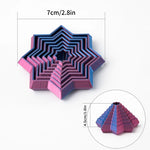 3D Printing Fractal Irritable Hexagon Toy
