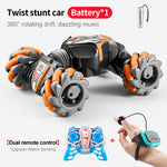 Controlled movement car toy