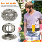 Portable Metal Belt Bottle Holder Beer