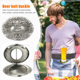 Portable Metal Belt Bottle Holder Beer