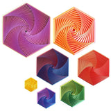 3D Printing Fractal Irritable Hexagon Toy
