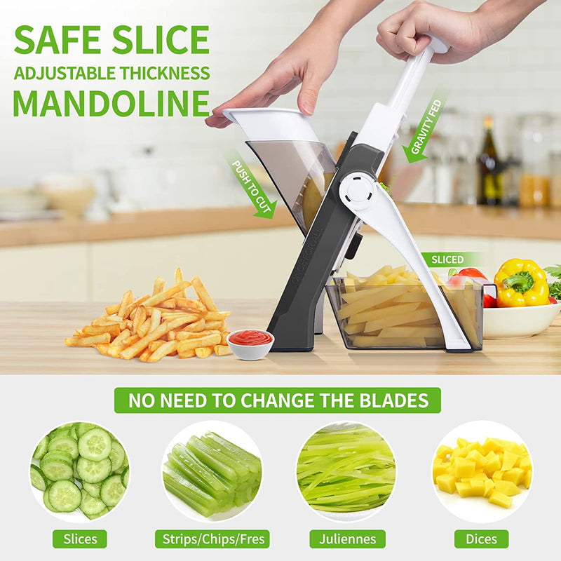 Manual Vegetable Cutter Potatoes Slicer Carrot Grater Food Chopper