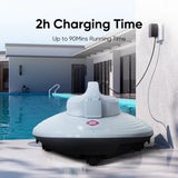 Automatic Cleaner Robot Lasts 90 Mins Pool Vacuum