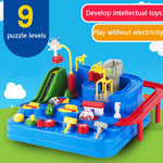 Racing Rail Car Model Educational Toy