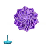 Fidget Star 3D Printed with Handles Fractal Fidget