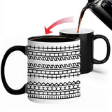 Hidden Message Text - Heat Sensitive Color Changing mug