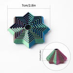 3D Printing Fractal Irritable Hexagon Toy