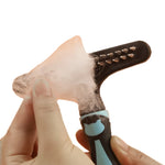 Pet Cat brush Stainless Steel Pet Hair Remover Brush Cat comb Shedding Tools Dog brush Cat Accessories