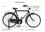Mini Bicycle Model Scale DIY Kit