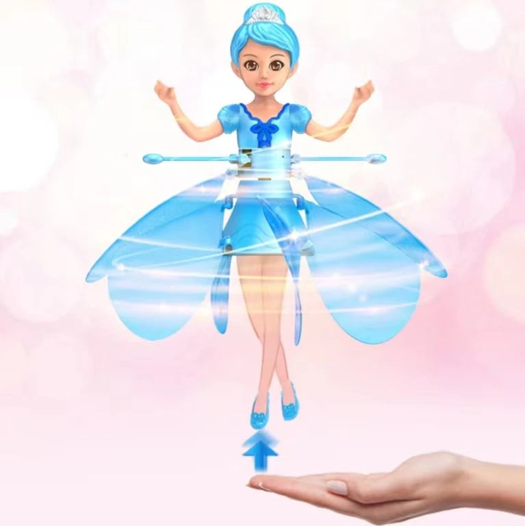 Frozen Princess Inductive Flying Doll Toy