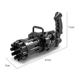 10 Hole Electric Gatling Bubble Machine Toys