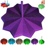 Fidget Star 3D Printed with Handles Fractal Fidget