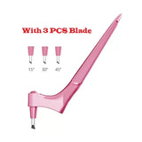 1Pc Craft Cutting Tools 3Pcs 360-Degree Rotating Carbon Steel Replacement Blade