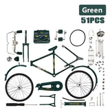 Mini Bicycle Model Scale DIY Kit
