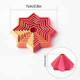 3D Printing Fractal Irritable Hexagon Toy