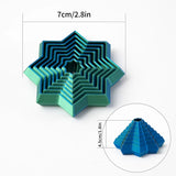 3D Printing Fractal Irritable Hexagon Toy