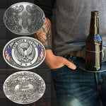 Portable Metal Belt Bottle Holder Beer