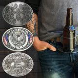 Portable Metal Belt Bottle Holder Beer