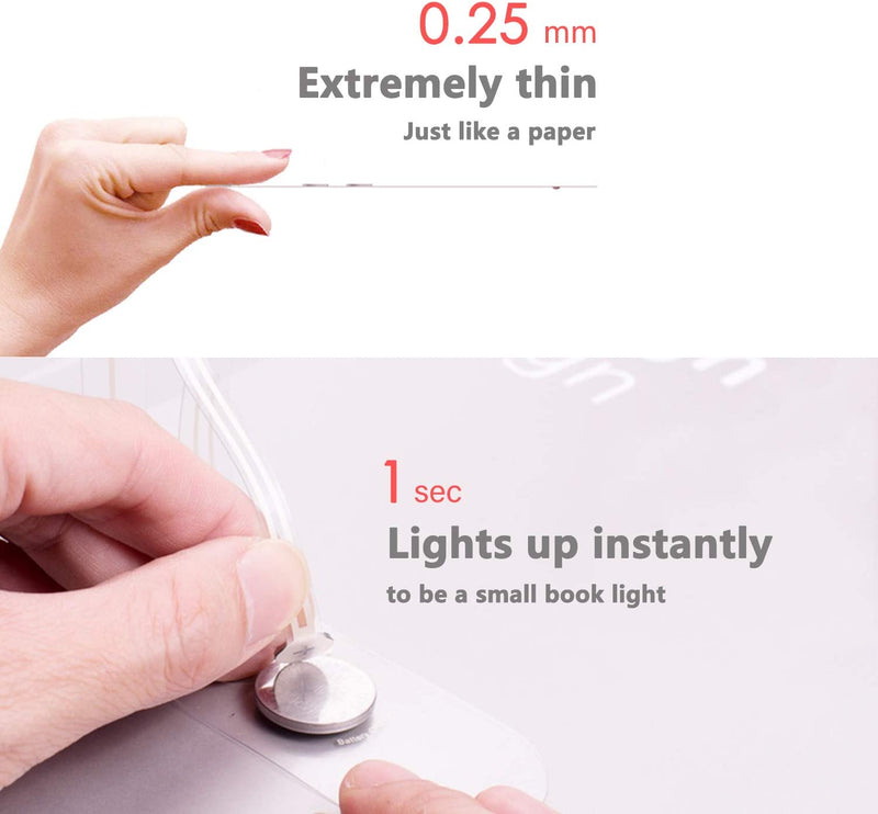 Flashlight Funny Night Light Bookmark Lamp