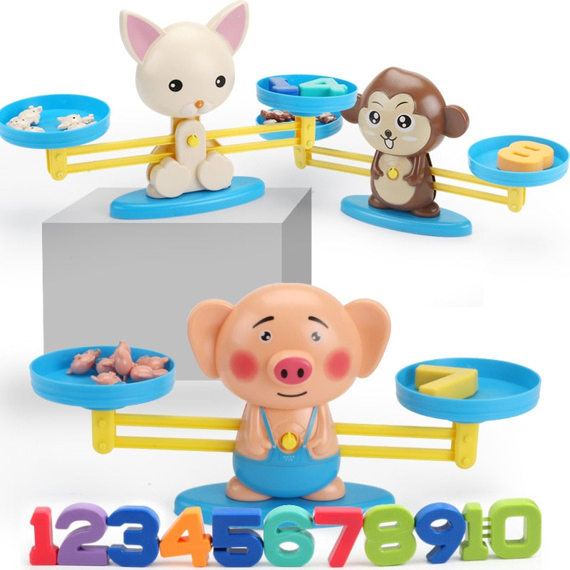 Math Match Game Board Toys