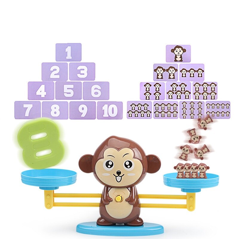 Math Match Game Board Toys