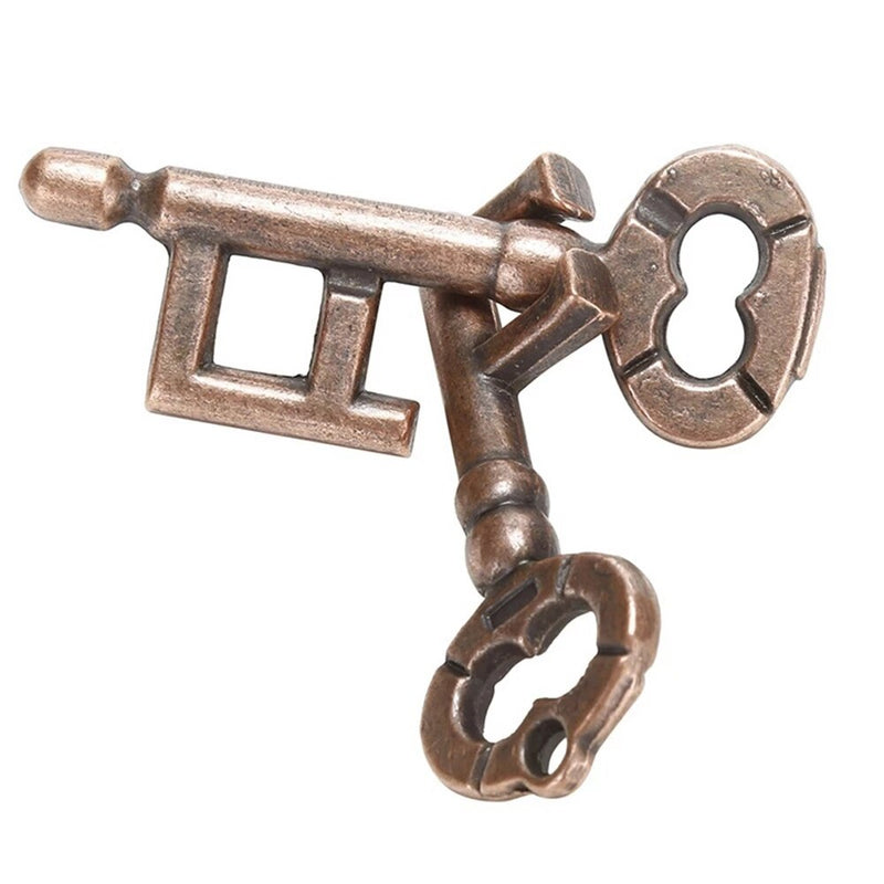 Alloy Key Ring Puzzle Game