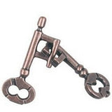 Alloy Key Ring Puzzle Game