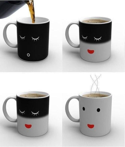 HAPPY FACE COLOR CHANGING MUG