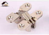 Hidden Hinges 8x42MM Invisible Concealed Cross Door Hinge