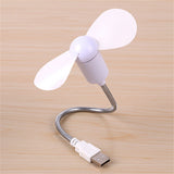 Mini USB Flexible Fan Clock