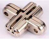 Hidden Hinges 8x42MM Invisible Concealed Cross Door Hinge