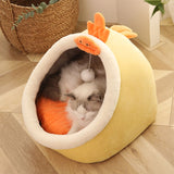 Cat House Tent Very Soft Small Dog Mat Bag For Washable Cave Cats Beds