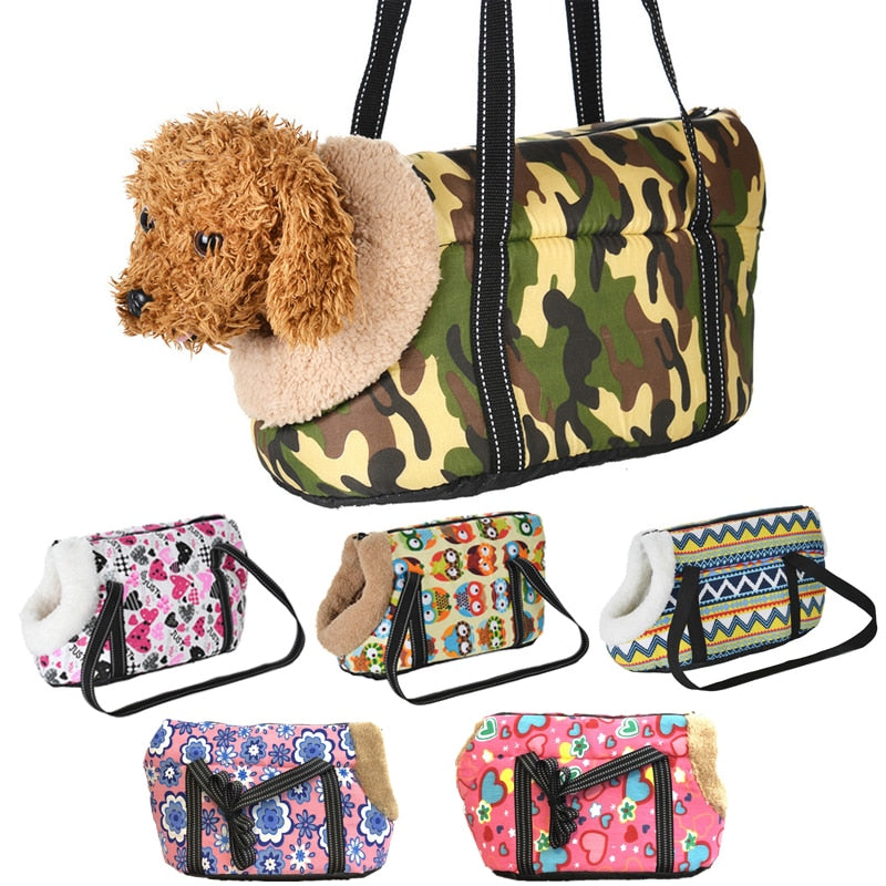 Soft Pet Small Dogs Carrier Bag Dog Backpack  Outdoor Travel