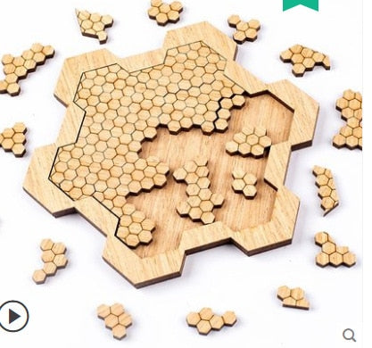 Wooden Puzzle Toys  Brain Tease Ten Level Difficulty  Board Games Toy For Adults Cildren Gift