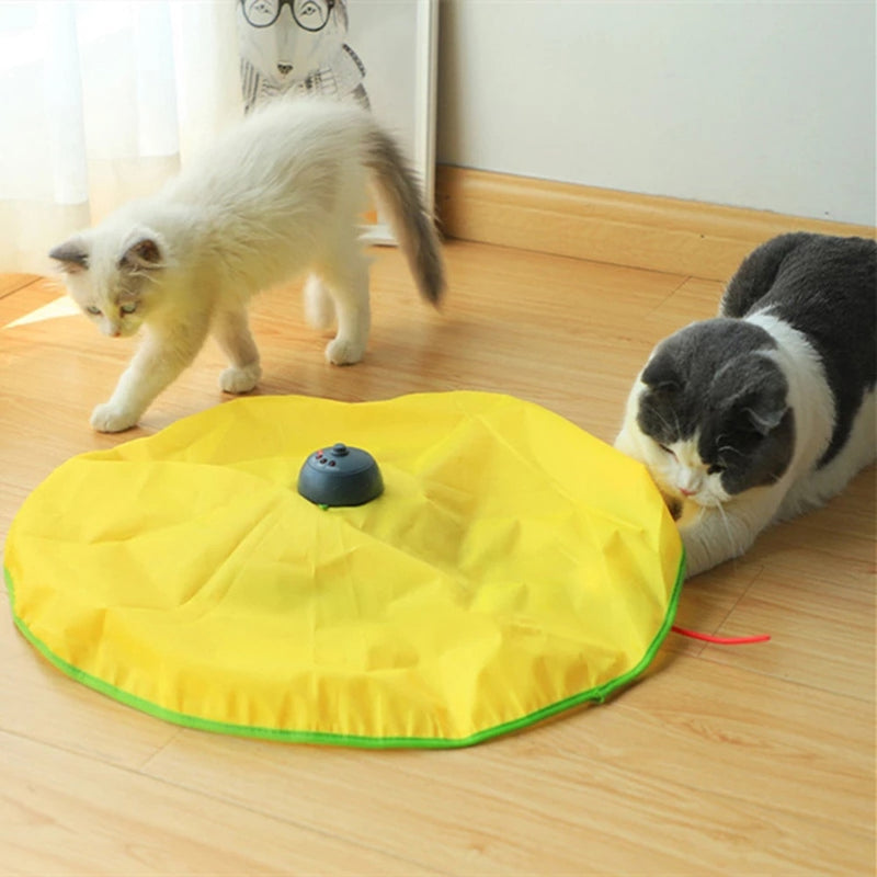 Automatic Interactive Motion Undercover Mouse Electric Cat Toy